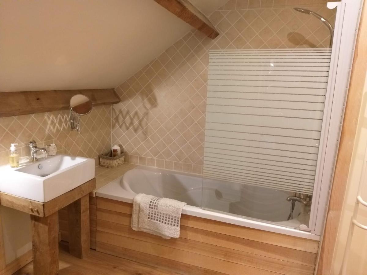 La Sauniere - Chez Helene - Gites En Baie Champeaux Buitenkant foto